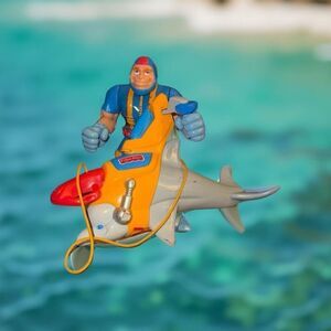 1999 Vintage Fisher Price Rescue Hero’s Scuba Diver Gil Gripper & Nemo Dolphin